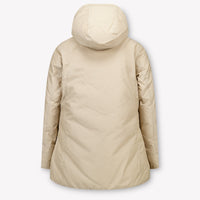 Woolrich Kids Girls Winter Coat  Beige