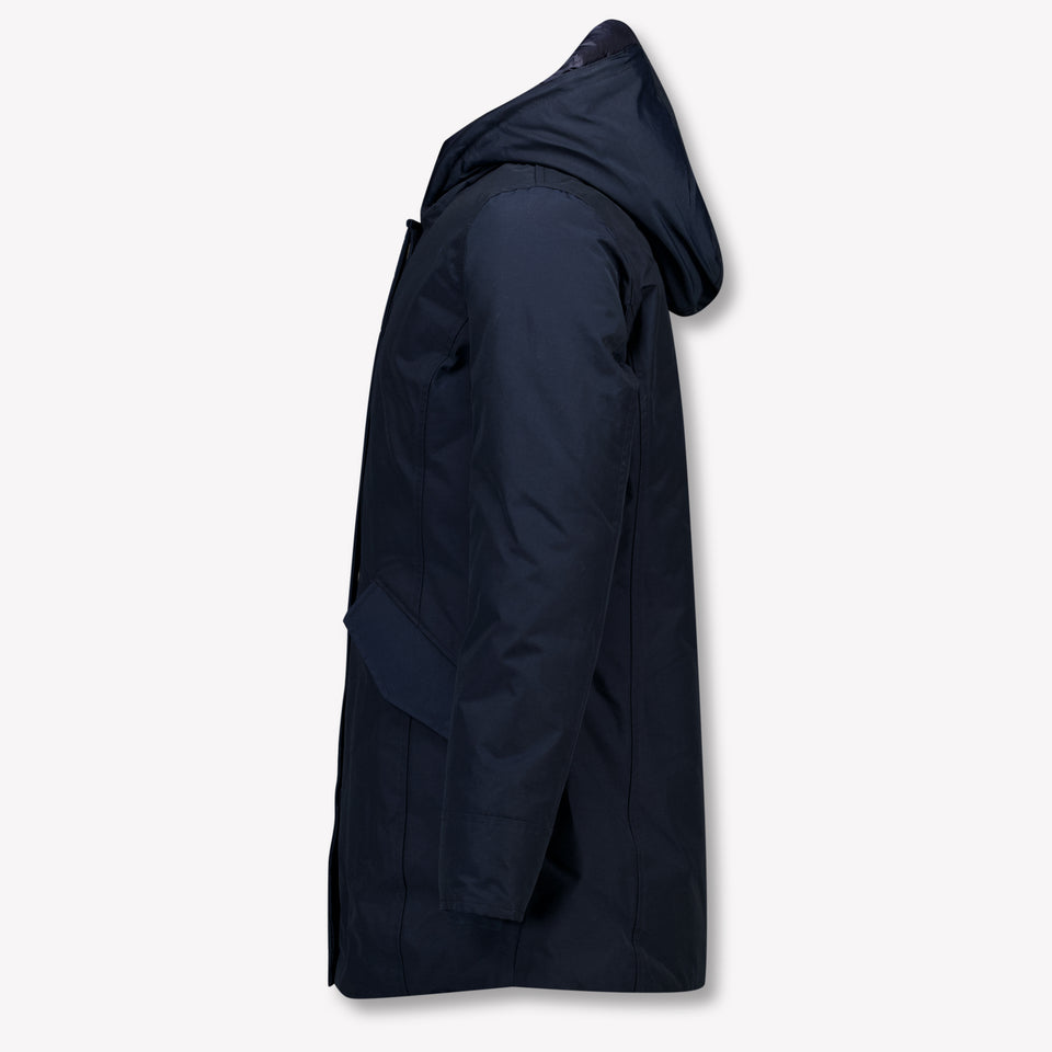 Woolrich Kids Girls Winter Coat  Navy