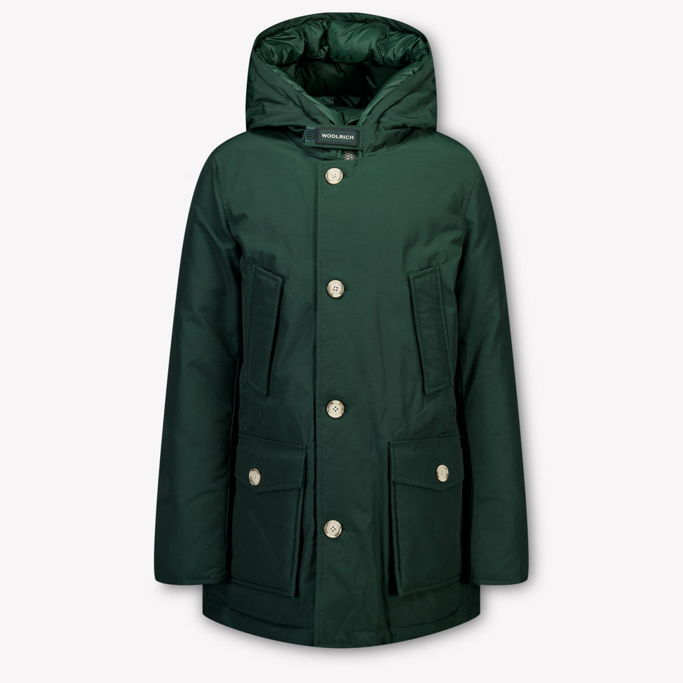 Woolrich Kinder Jongens Winterjas In Donker Groen