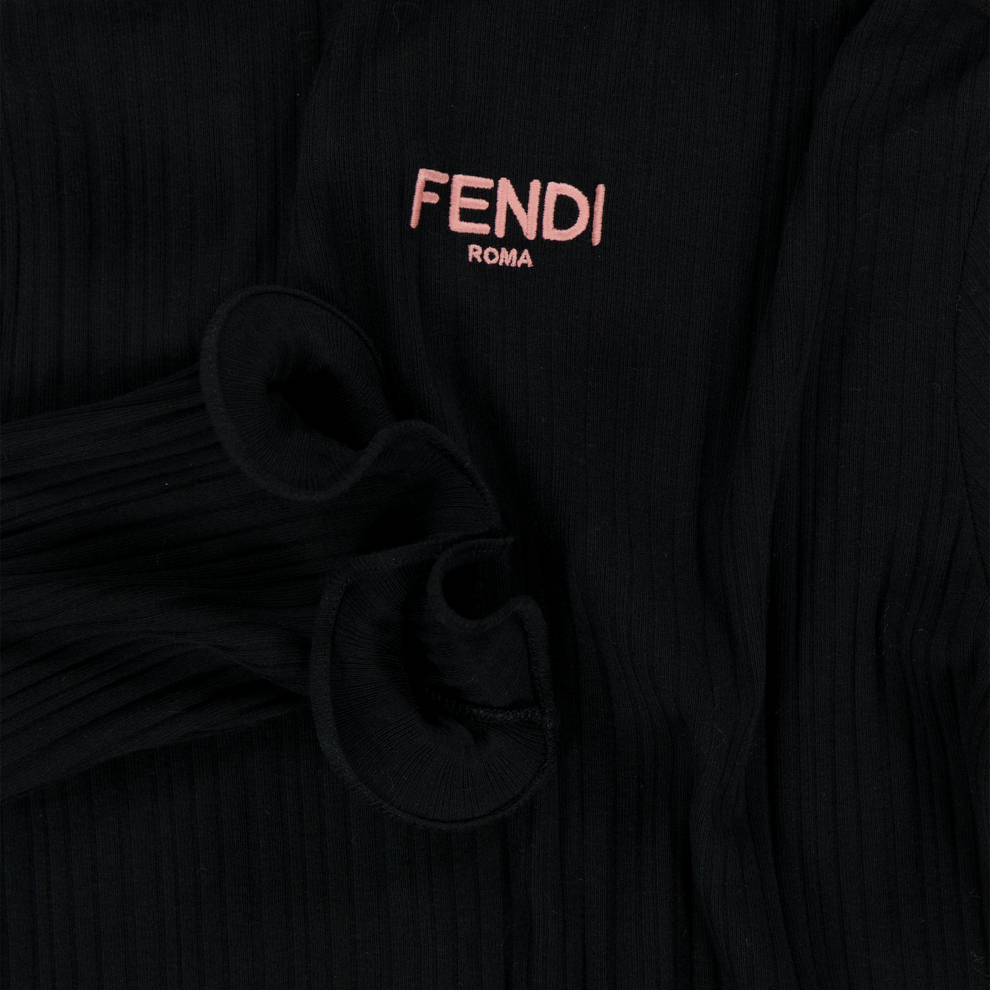 Fendi Kinder Meisjes Jurk In Zwart