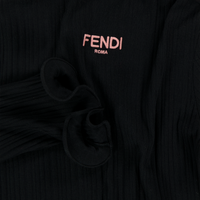 Fendi Kids Girls Dress Black