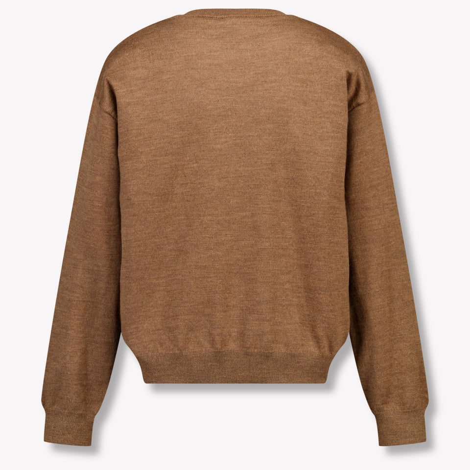 Fendi Kinder Unisex Trui In Camel