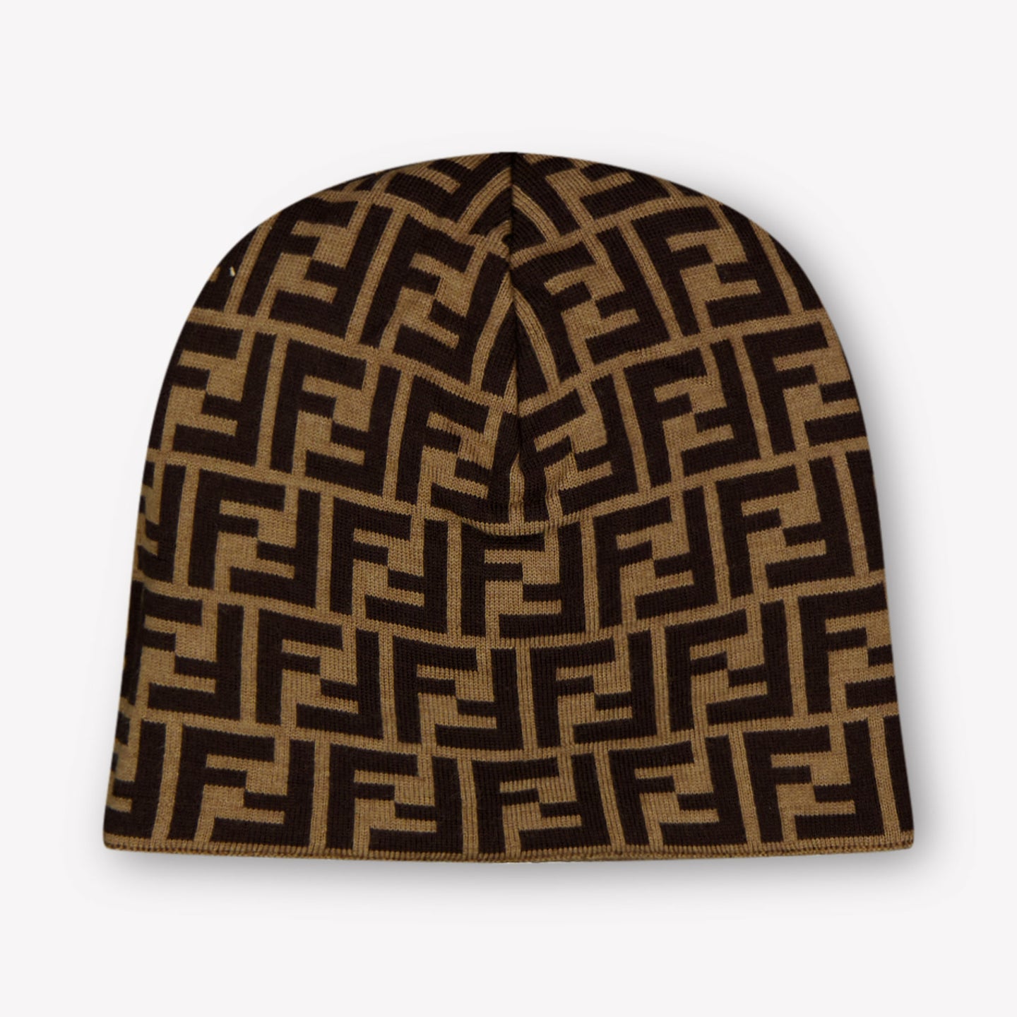 Fendi Kinder Unisex Muts In Camel
