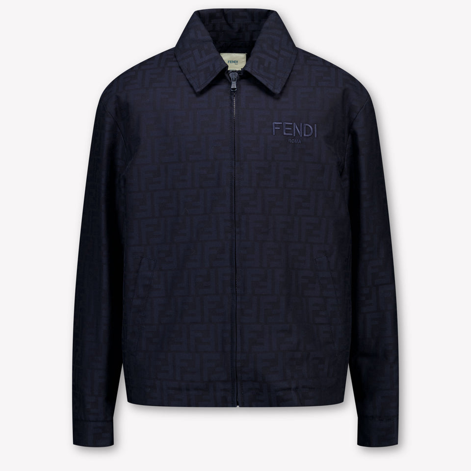 Fendi Kids Unisex  Between Jacket Navy