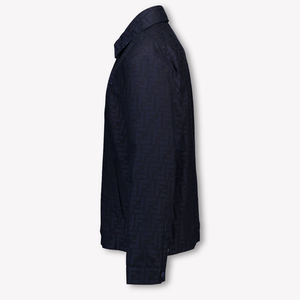 Fendi Kids Unisex  Between Jacket Navy
