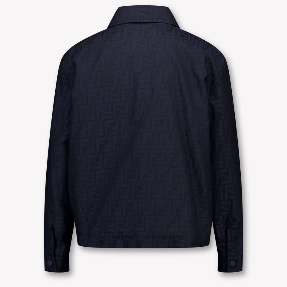 Fendi Kids Unisex  Between Jacket Navy