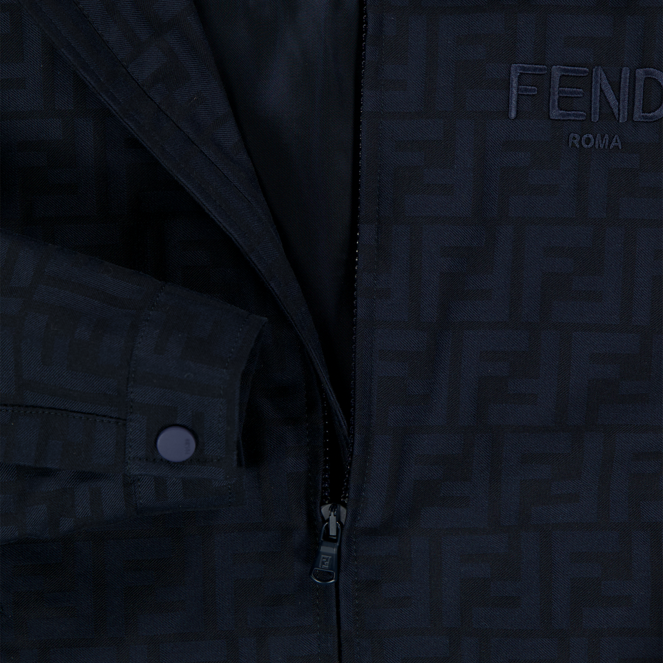 Fendi Kids Unisex  Between Jacket Navy