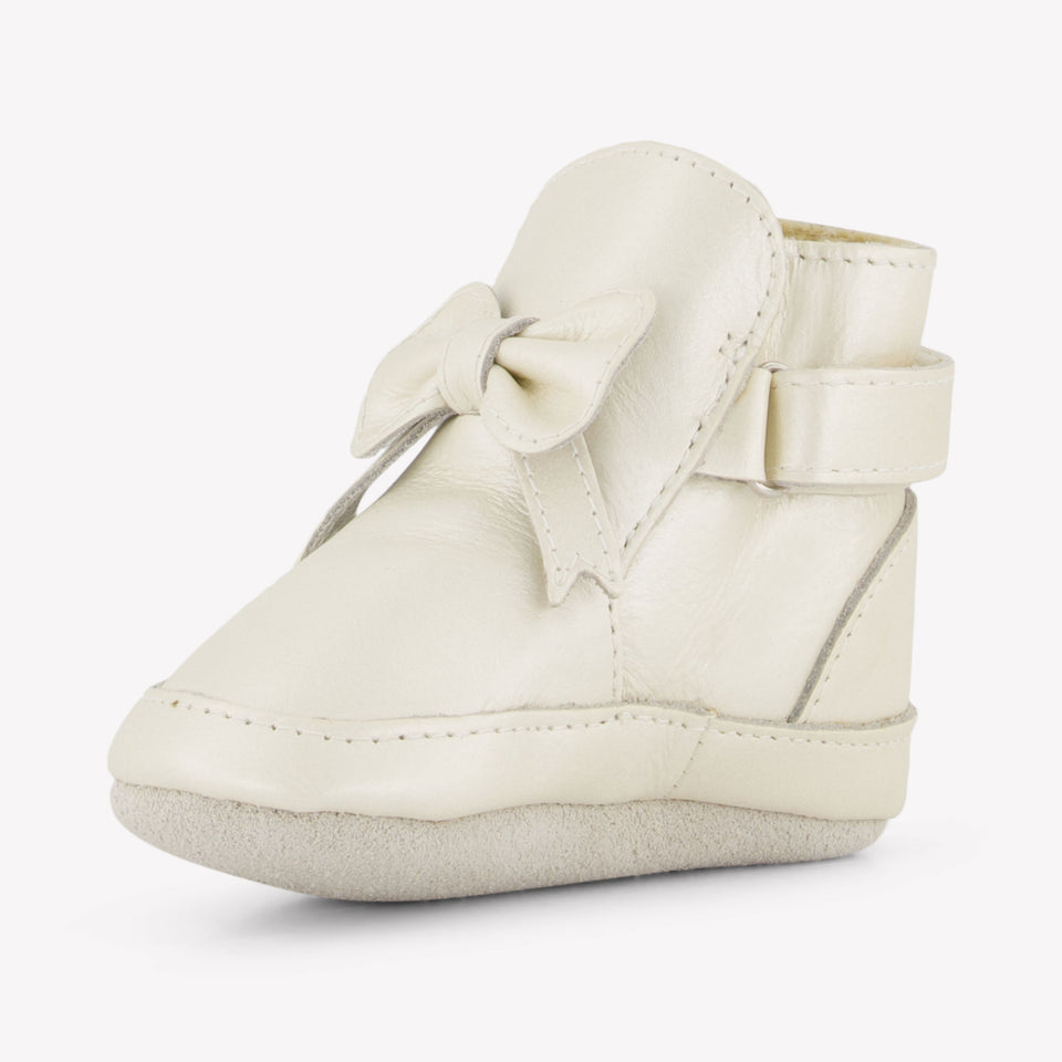 Donsje Amsterdam Cubow Baby Girls Shoes  Silver