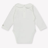 Donsje Amsterdam Bear Baby Unisex Romper  Offwhite
