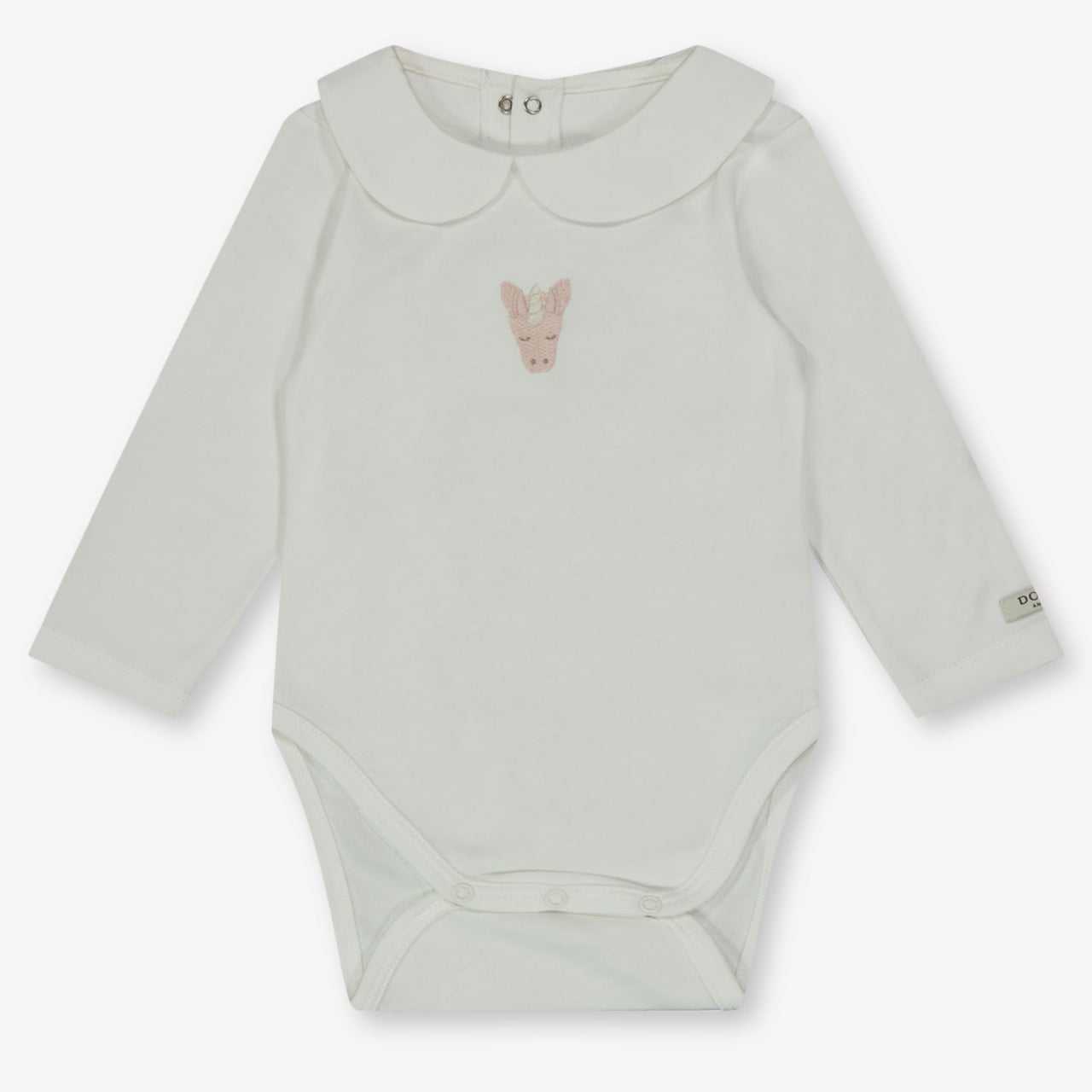 Donsje Amsterdam Unicorn Baby Girls Romper  Offwhite