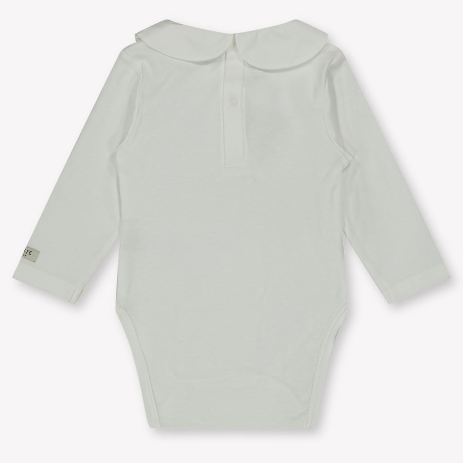 Donsje Amsterdam Unicorn Baby Girls Romper  Offwhite