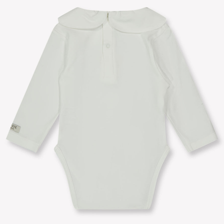 Donsje Amsterdam Fluffy Bunny Baby Girls Bodper  Offwhite