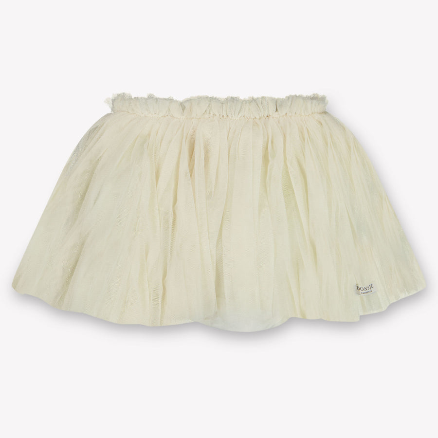 Donsje Amsterdam Rieta Baby Meisjes Rokje In Off White