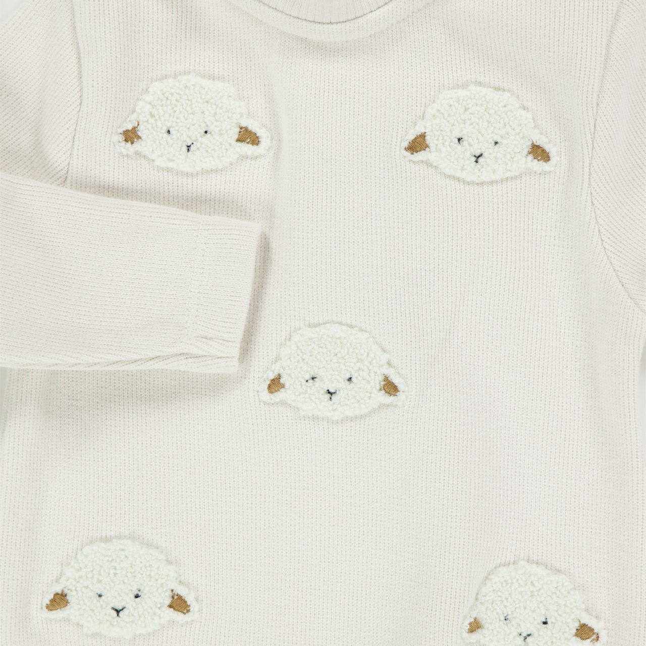 Donsje Amsterdam Baby Unisex Playsuit  Offwhite