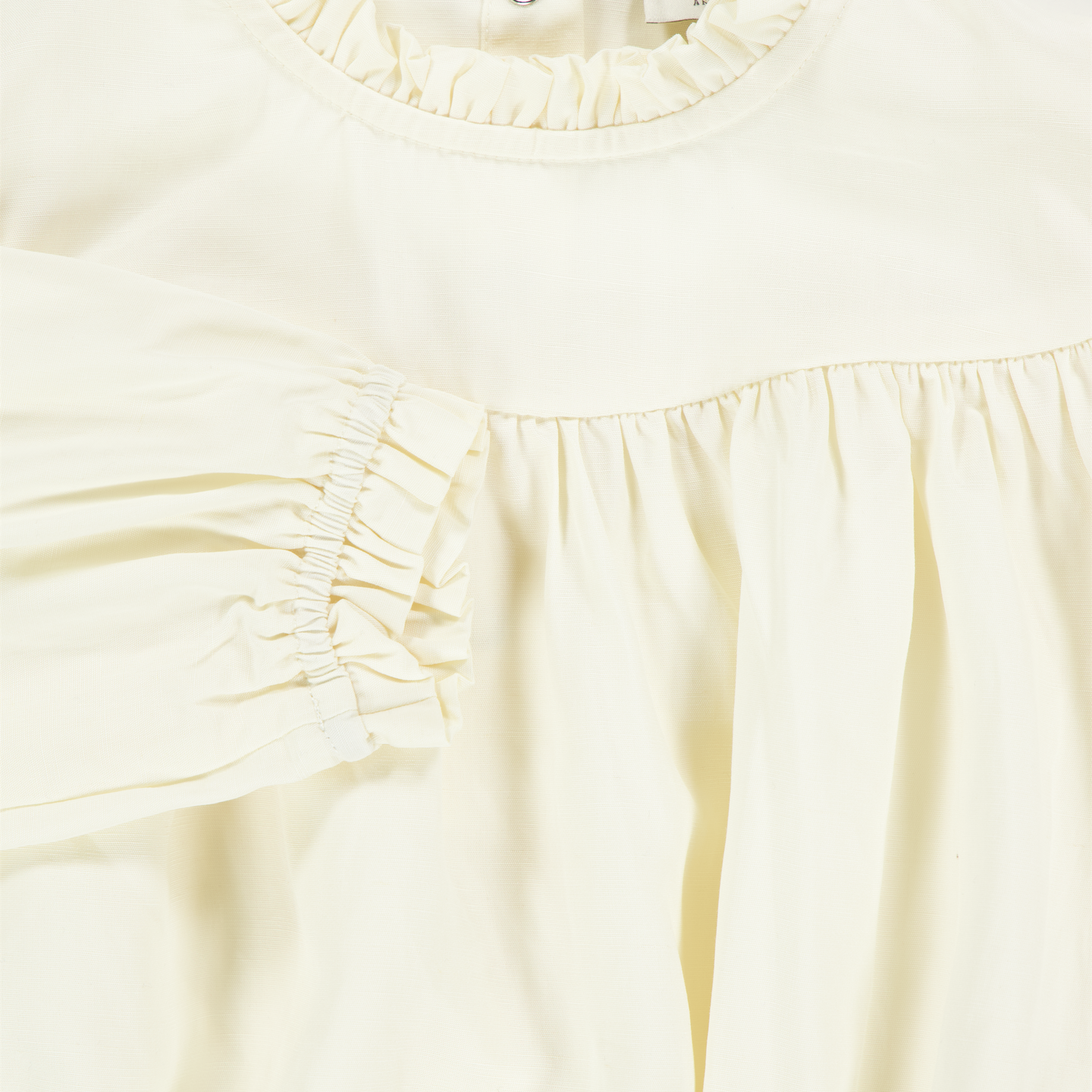 Donsje Amsterdam Baby Meisjes T-Shirt In Off White