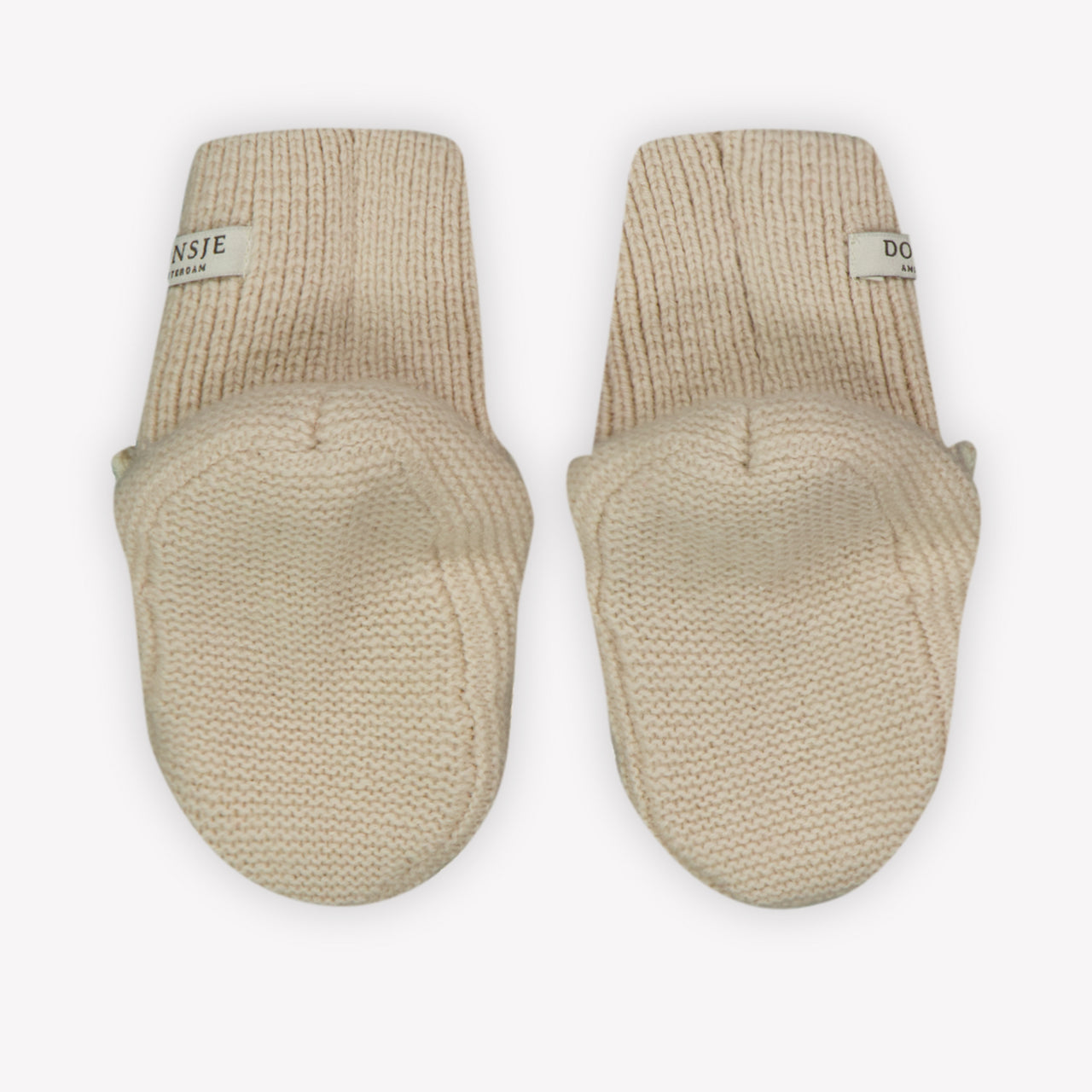 Donsje Amsterdam Bunny Baby Unisex Shoes  Light Beige