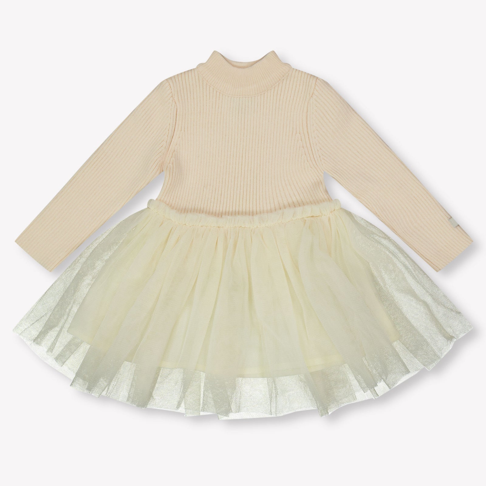 Donsje Amsterdam Lotus Baby Meisjes Jurk In Licht Roze