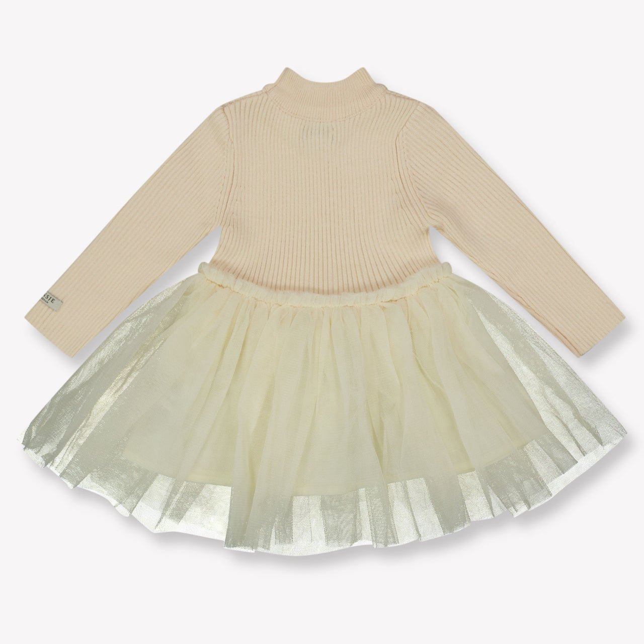 Donsje Amsterdam Lotus Baby Meisjes Jurk In Licht Roze