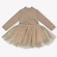 Donsje Amsterdam Lotus Baby Meisjes Jurk In Lila