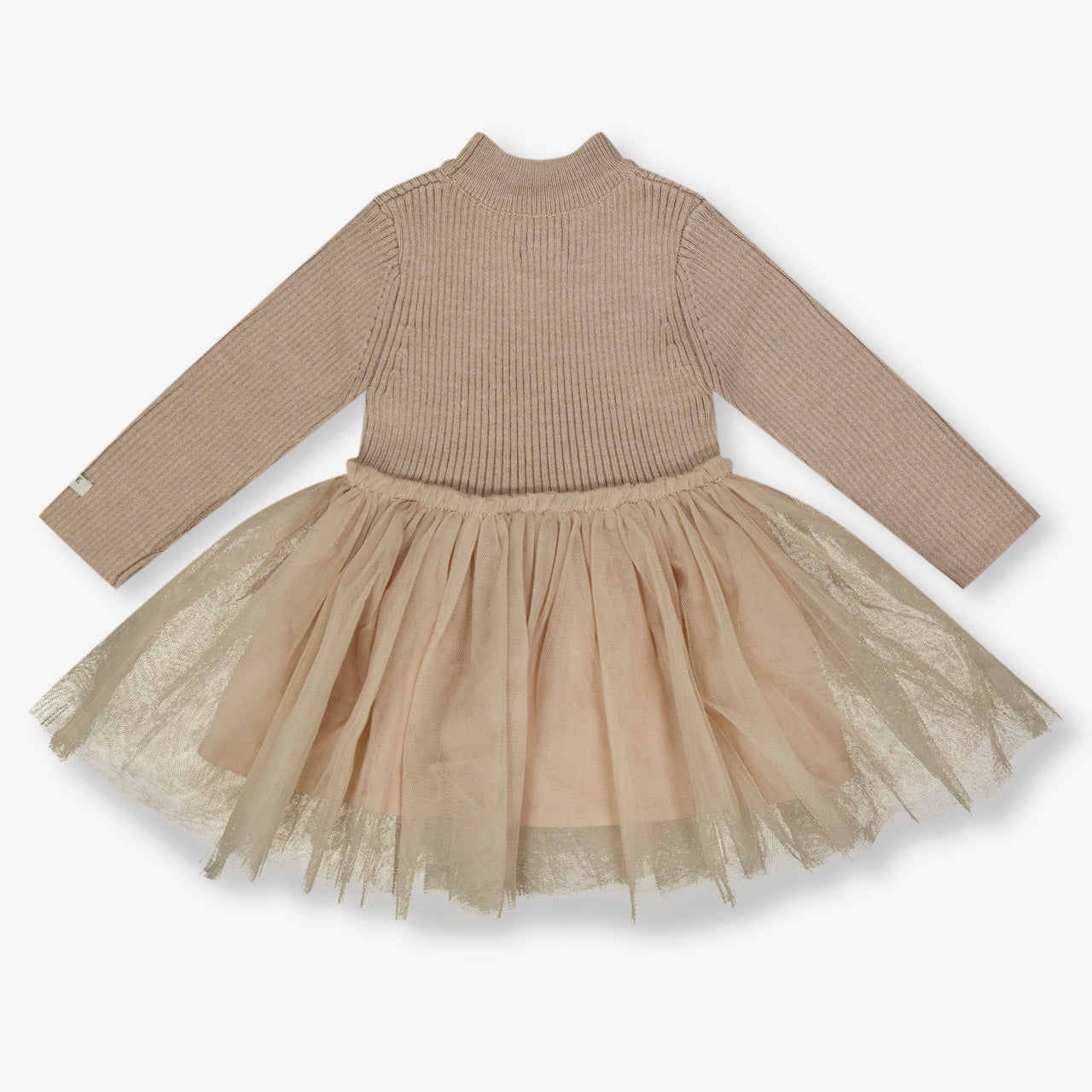 Donsje Amsterdam Lotus Baby Meisjes Jurk In Licht Roze