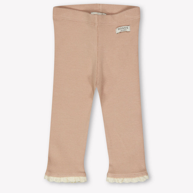 Donsje Amsterdam Affy Baby Girls Legggs  Old Pink