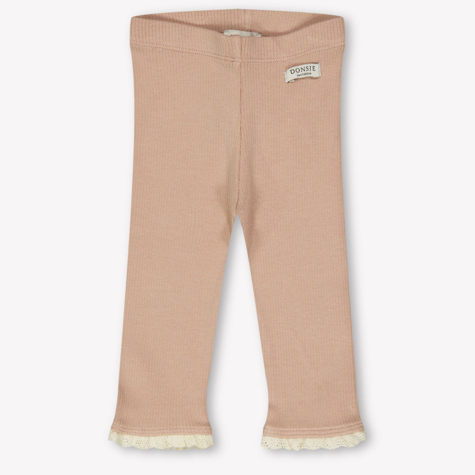 Donsje Amsterdam Affy Baby Girls Legggs  Old Pink