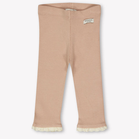 Donsje Amsterdam Affy Baby Girls Legggs  Old Pink
