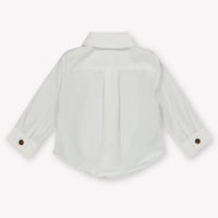 Donsje Amsterdam Chee Baby Meisjes Blouse In Wit