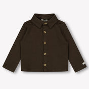 Donsje Amsterdam Baby Jongens Blouse In Bruin
