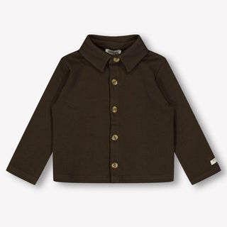 Donsje Amsterdam Baby Jongens Blouse In Bruin