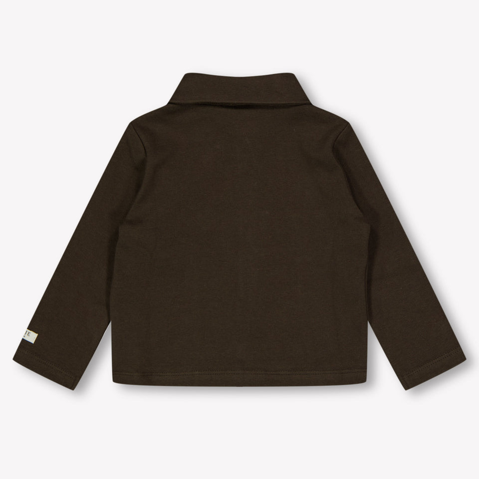 Donsje Amsterdam Baby Jongens Blouse In Bruin