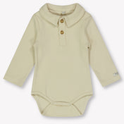 Donsje Amsterdam Paulo Baby Jongens Rompertje In Licht Beige