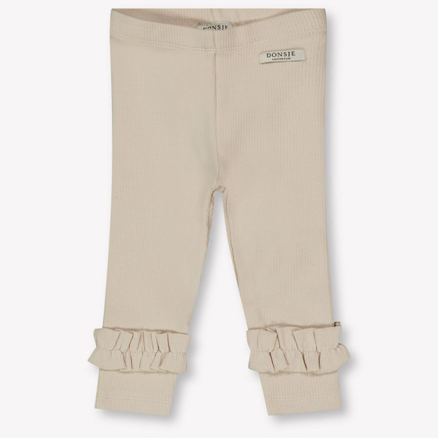 Donsje Amsterdam Marit Baby Girls Legggs  Light Beige