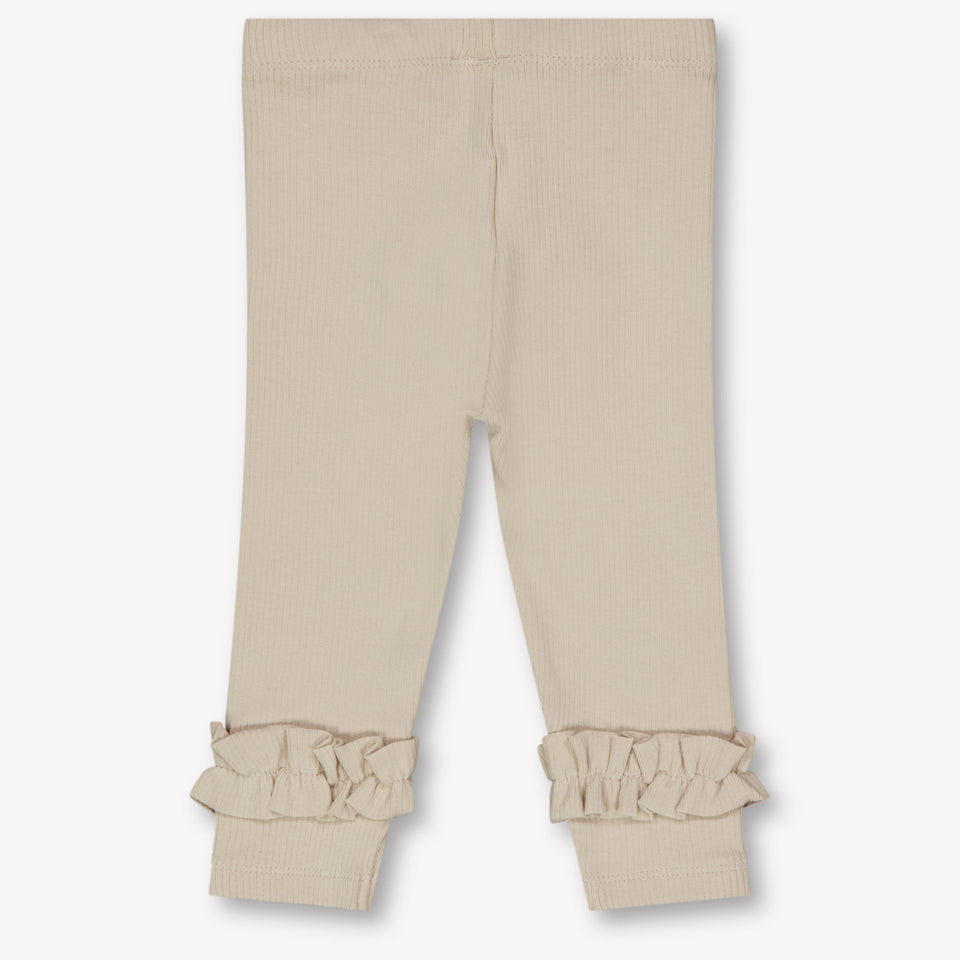 Donsje Amsterdam Marit Baby Girls Legggs  Light Beige