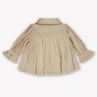 Donsje Amsterdam Venne Baby Girls Blouse  Light Beige