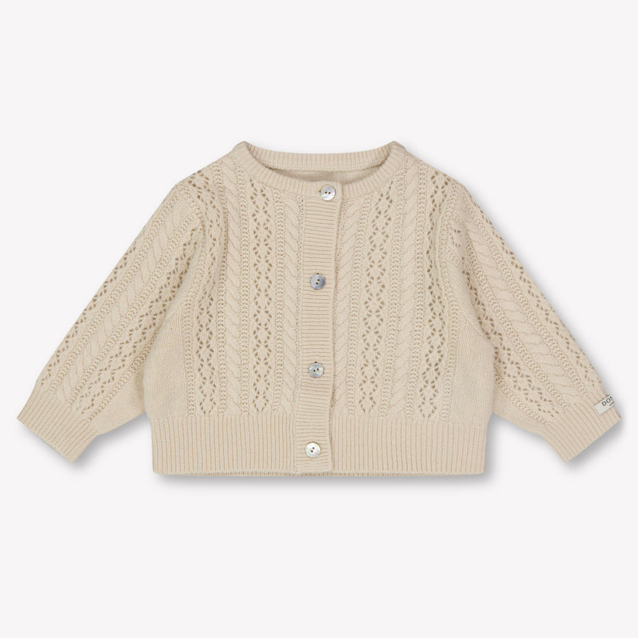 Donsje Amsterdam Danik Baby Girls Vest  Sand