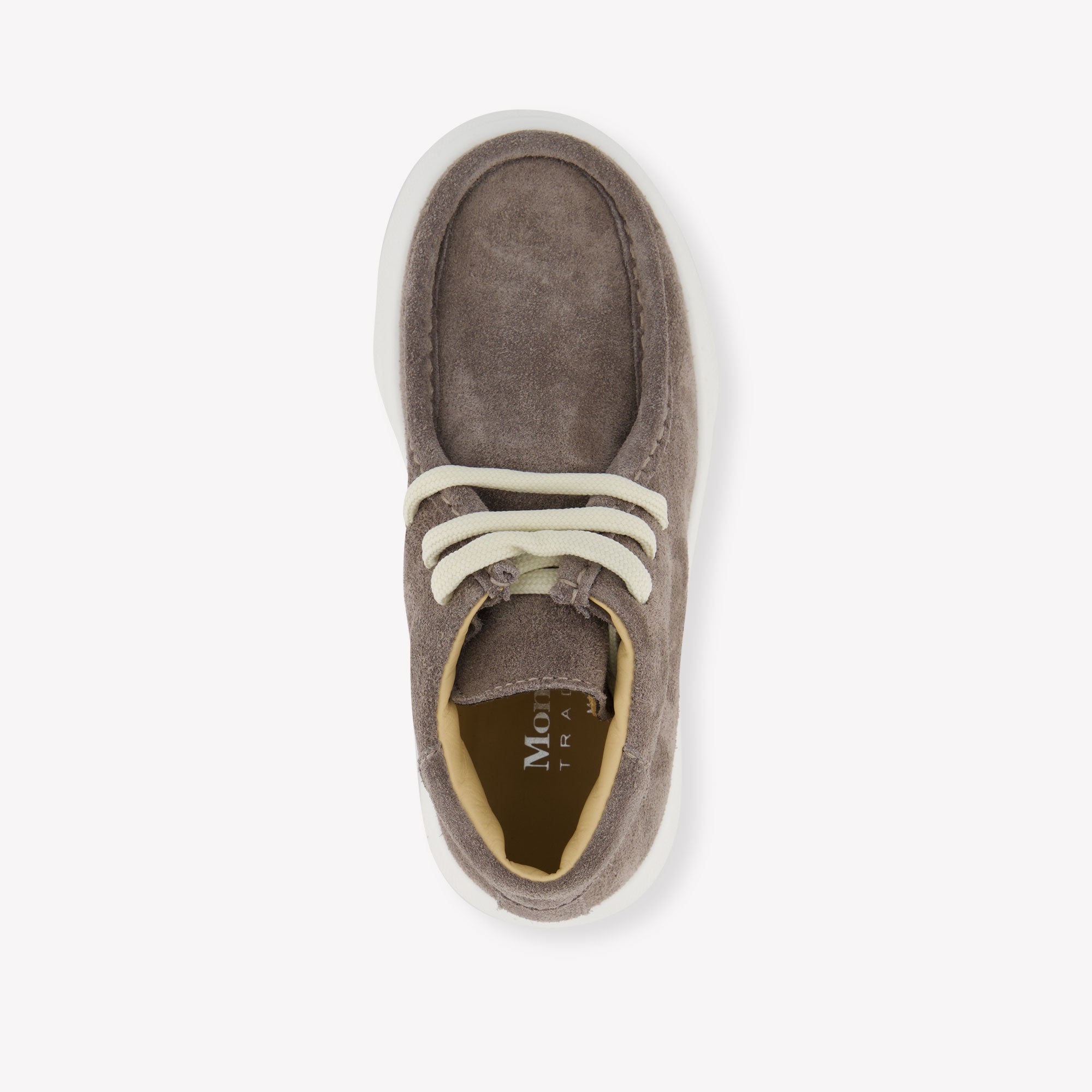 Andrea Montelpare Boys Shoes In Taupe