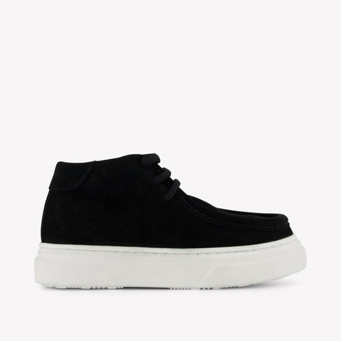 Andrea Montelpare Boys Shoes In Black