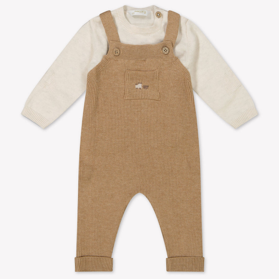 Mayoral Baby Jongens Setje In Camel