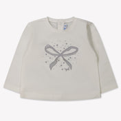 Mayoral Baby Girls T-shirt in Cream