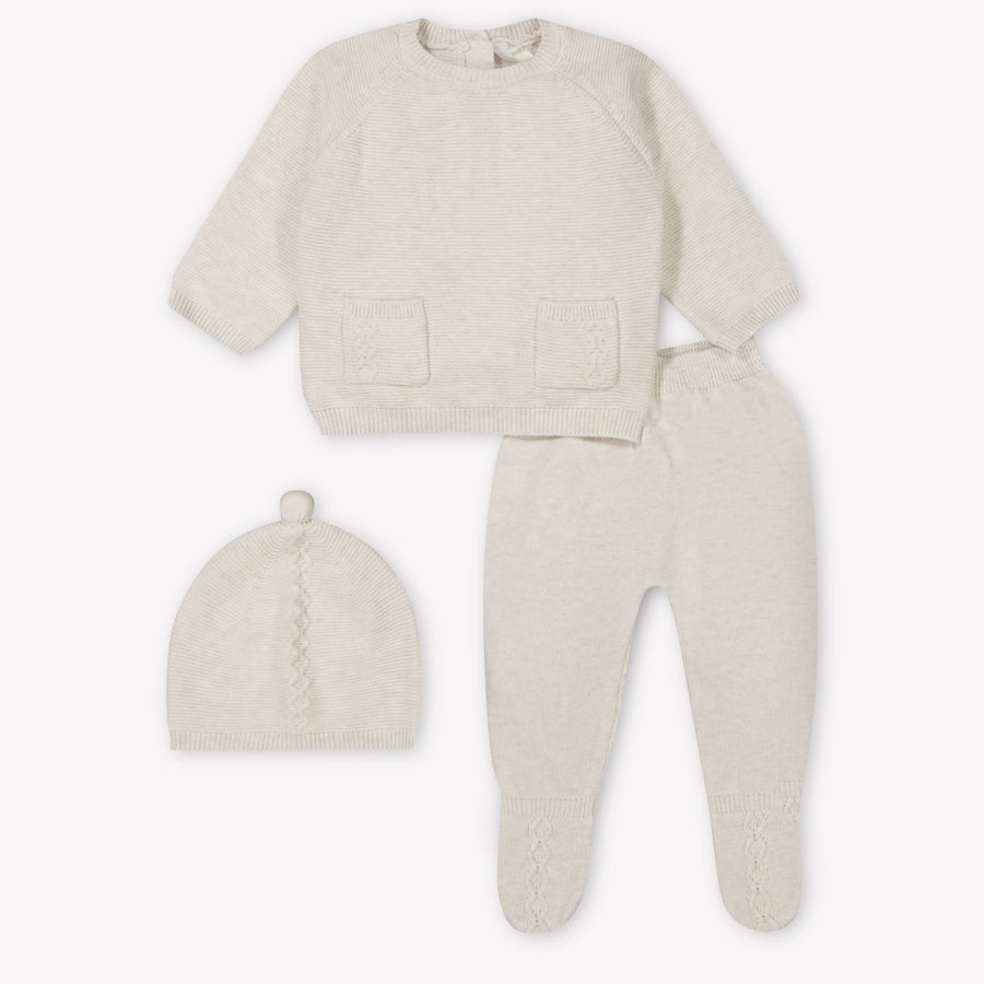 Mayoral Baby Unisex Playsuit  Offwhite
