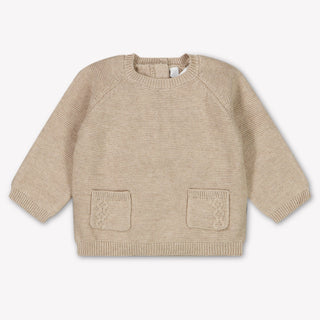 Mayoral Baby Unisex Playsuit  Beige