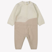Mayoral Baby Boys Playsuit  Light Beige