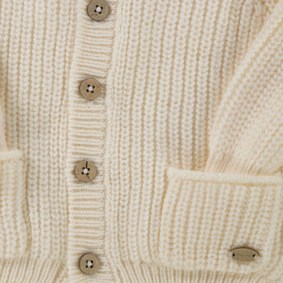 Mayoral Baby Jongens Vest In Licht Beige