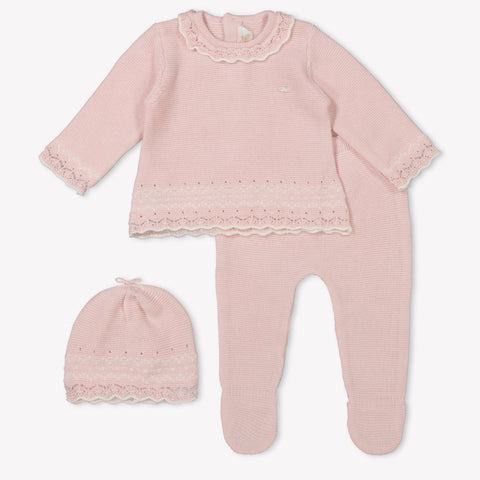 Mayoral Baby Girls Playsuit  Light Pink