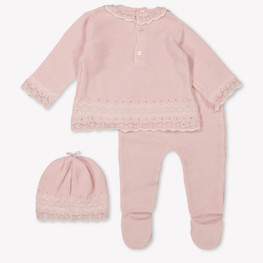 Mayoral Baby Girls Playsuit  Light Pink