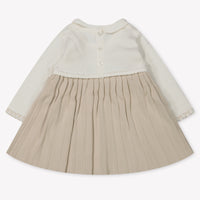 Mayoral Baby Girls Dress  Light Beige