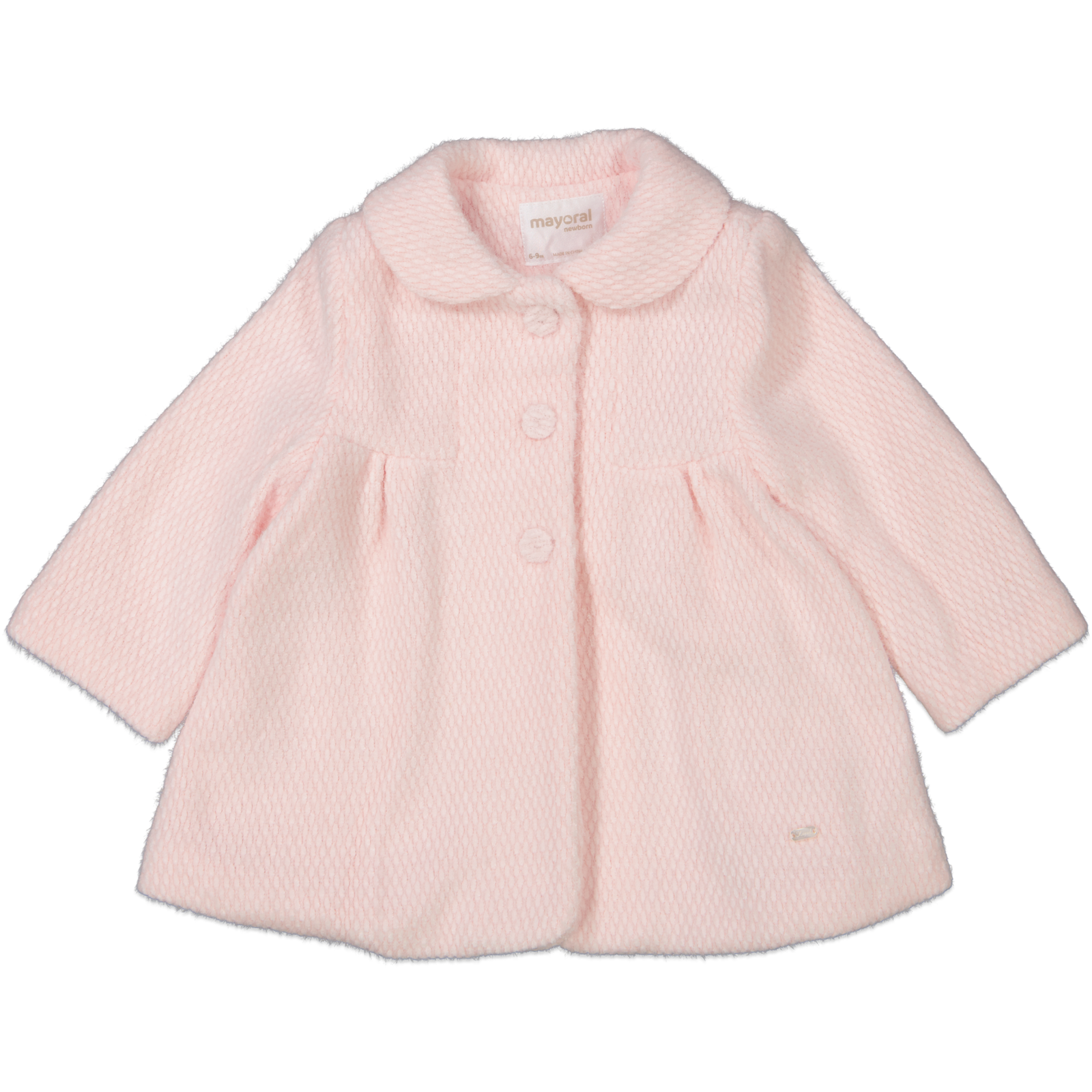 Mayoral Baby Meisjes Winterjas In Licht Roze