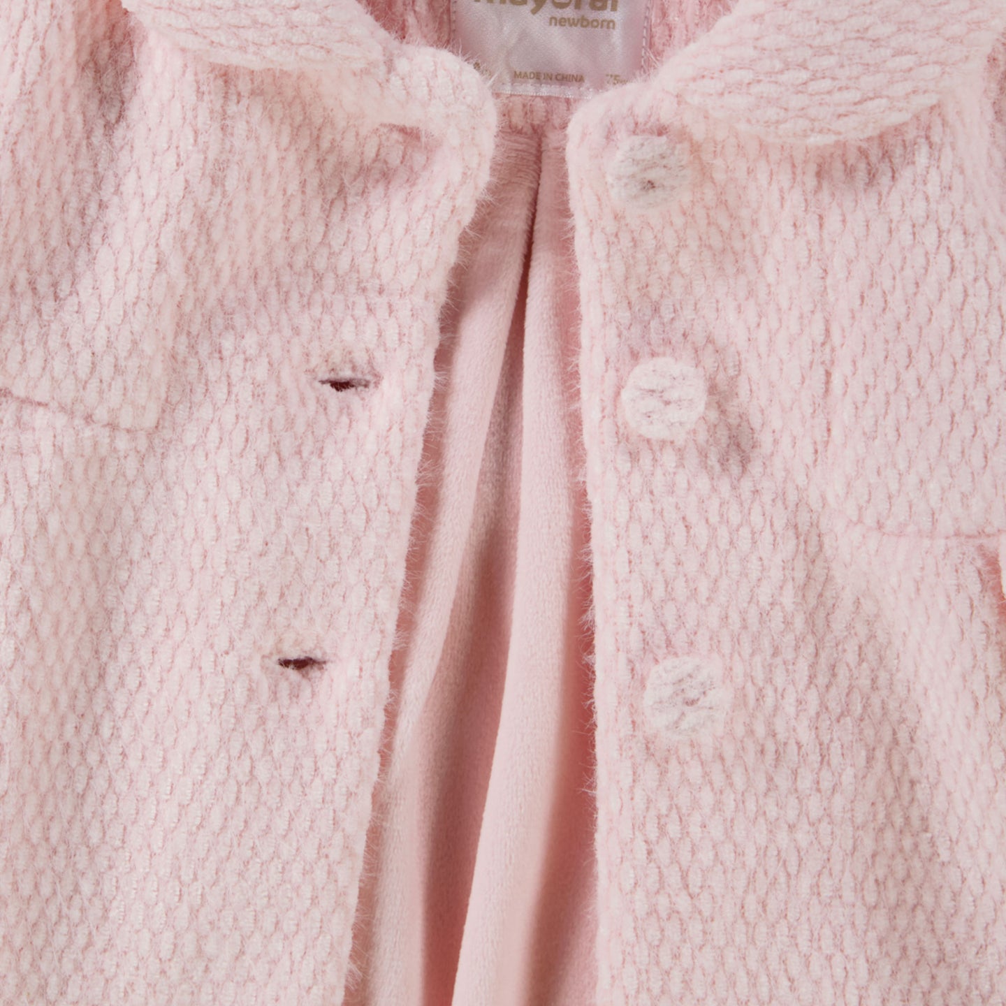 Mayoral Baby Meisjes Winterjas In Licht Roze
