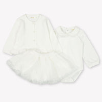 Mayoral Baby Girls Set  Offwhite